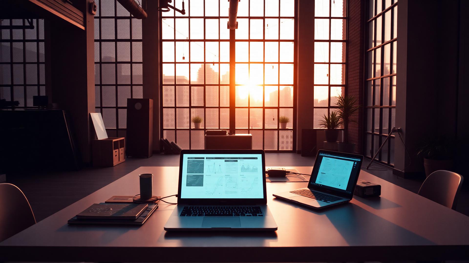 Updivvy studio at work
